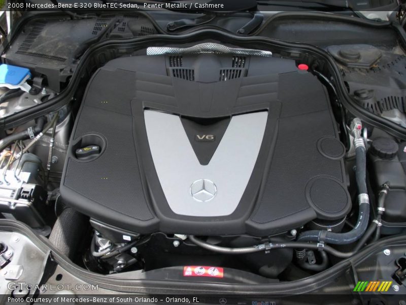 Pewter Metallic / Cashmere 2008 Mercedes-Benz E 320 BlueTEC Sedan