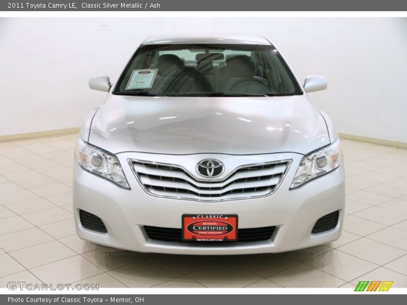 Classic Silver Metallic / Ash 2011 Toyota Camry LE