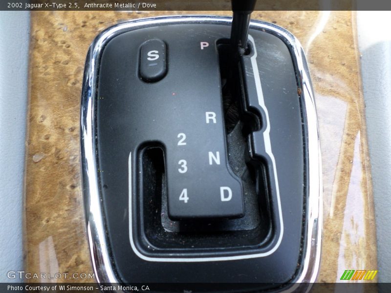 Anthracite Metallic / Dove 2002 Jaguar X-Type 2.5