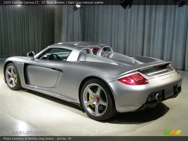 GT Silver Metallic / Dark Grey Natural Leather 2005 Porsche Carrera GT