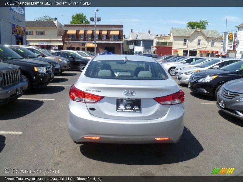 Radiant Silver / Gray 2011 Hyundai Elantra GLS