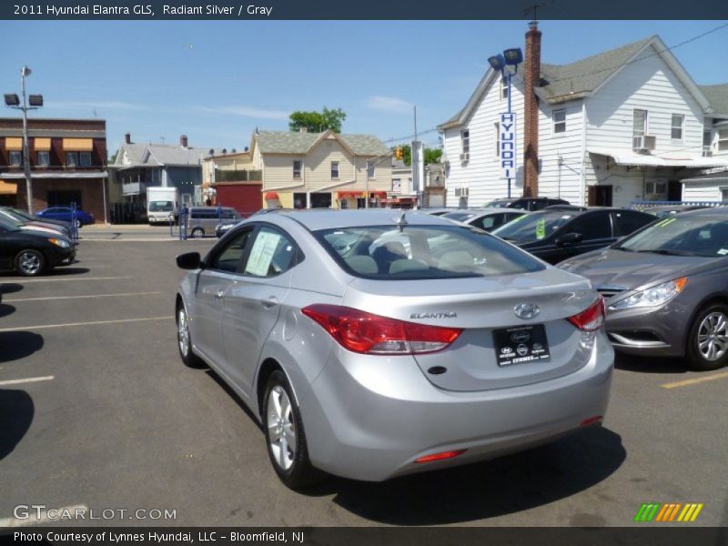 Radiant Silver / Gray 2011 Hyundai Elantra GLS