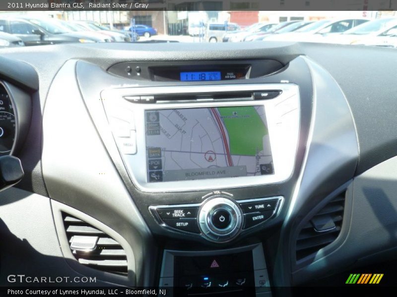 Radiant Silver / Gray 2011 Hyundai Elantra GLS