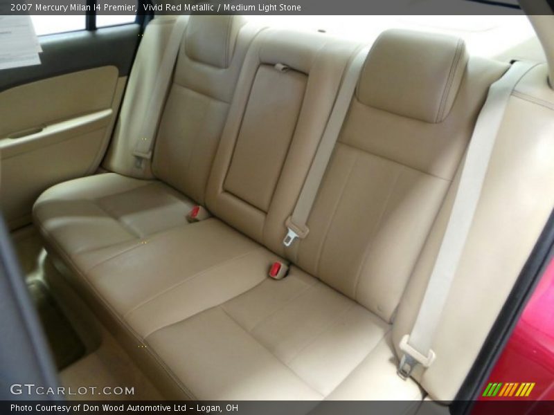 Vivid Red Metallic / Medium Light Stone 2007 Mercury Milan I4 Premier