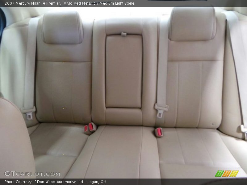 Vivid Red Metallic / Medium Light Stone 2007 Mercury Milan I4 Premier