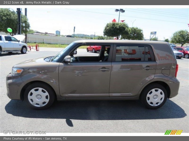 Army Rock Metallic / Dark Gray 2012 Scion xB