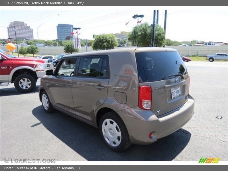 Army Rock Metallic / Dark Gray 2012 Scion xB