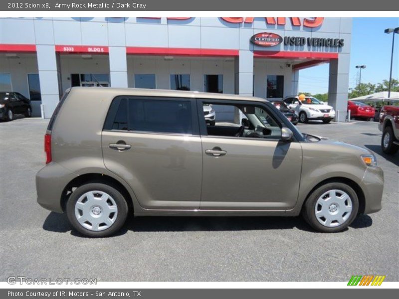 Army Rock Metallic / Dark Gray 2012 Scion xB