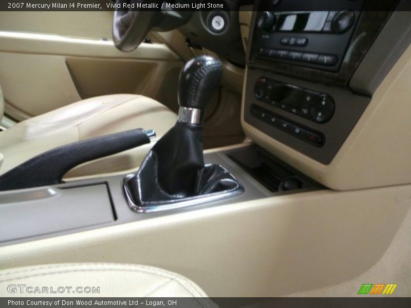 Vivid Red Metallic / Medium Light Stone 2007 Mercury Milan I4 Premier