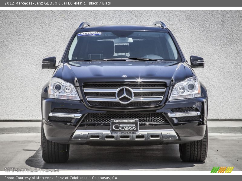 Black / Black 2012 Mercedes-Benz GL 350 BlueTEC 4Matic