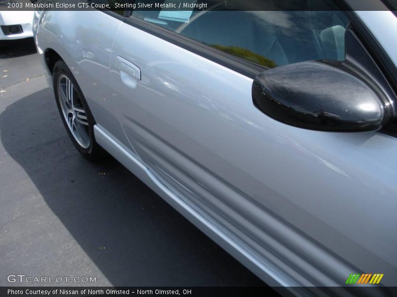 Sterling Silver Metallic / Midnight 2003 Mitsubishi Eclipse GTS Coupe