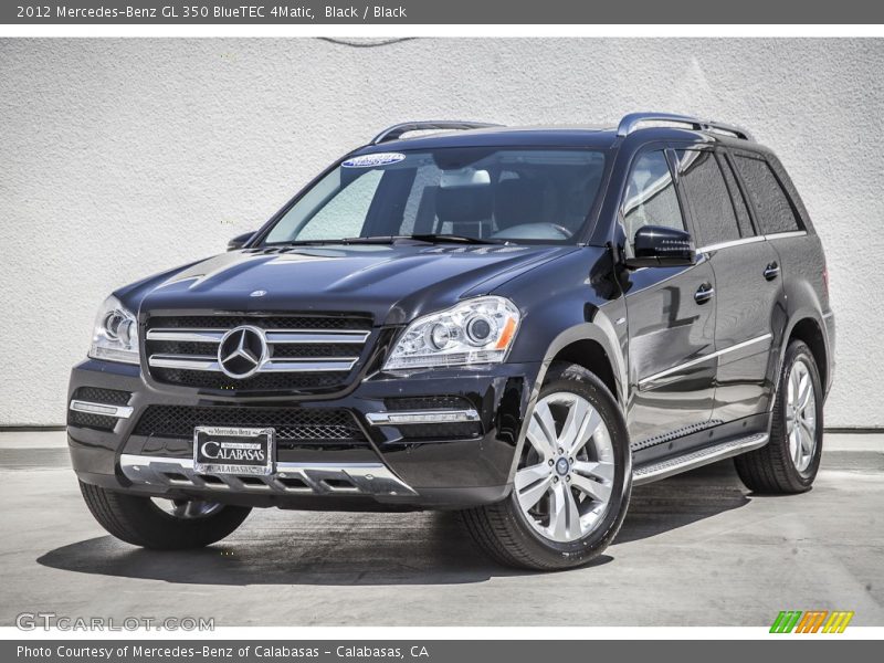 Black / Black 2012 Mercedes-Benz GL 350 BlueTEC 4Matic