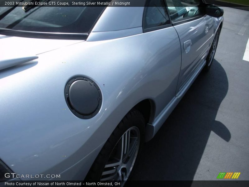 Sterling Silver Metallic / Midnight 2003 Mitsubishi Eclipse GTS Coupe