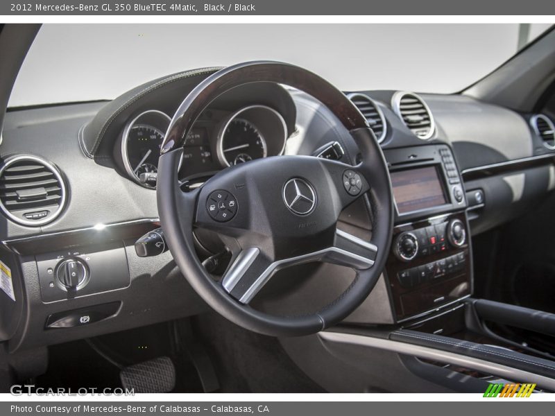 Black / Black 2012 Mercedes-Benz GL 350 BlueTEC 4Matic