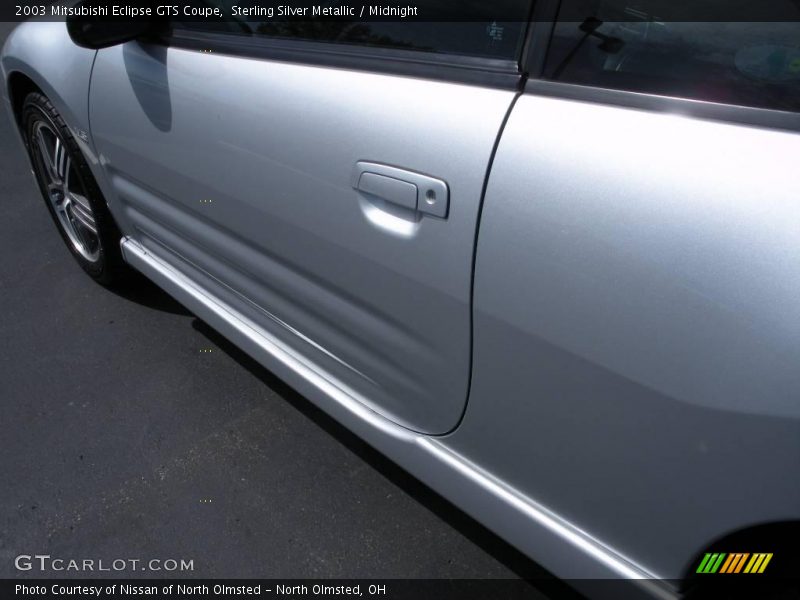 Sterling Silver Metallic / Midnight 2003 Mitsubishi Eclipse GTS Coupe