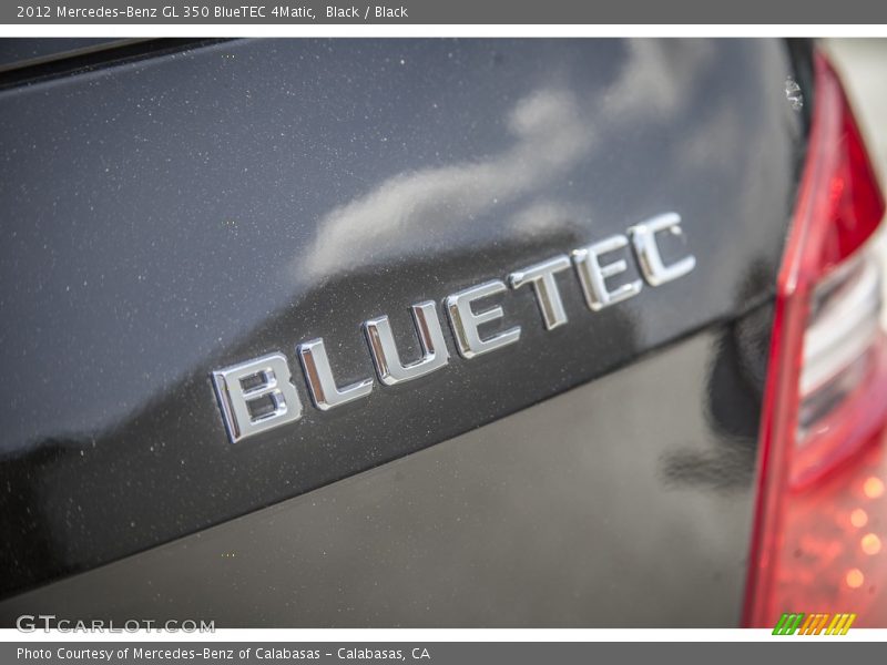 Black / Black 2012 Mercedes-Benz GL 350 BlueTEC 4Matic