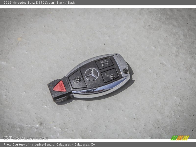 Black / Black 2012 Mercedes-Benz E 350 Sedan