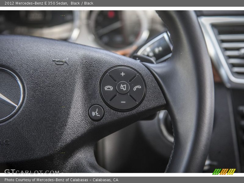 Black / Black 2012 Mercedes-Benz E 350 Sedan