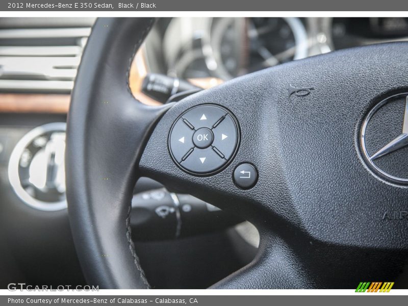 Black / Black 2012 Mercedes-Benz E 350 Sedan