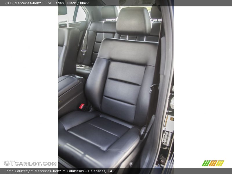 Black / Black 2012 Mercedes-Benz E 350 Sedan