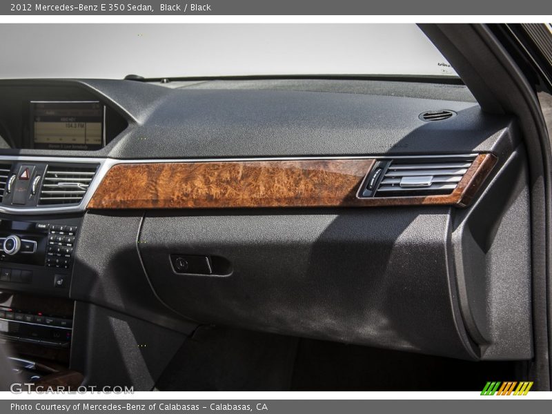 Black / Black 2012 Mercedes-Benz E 350 Sedan