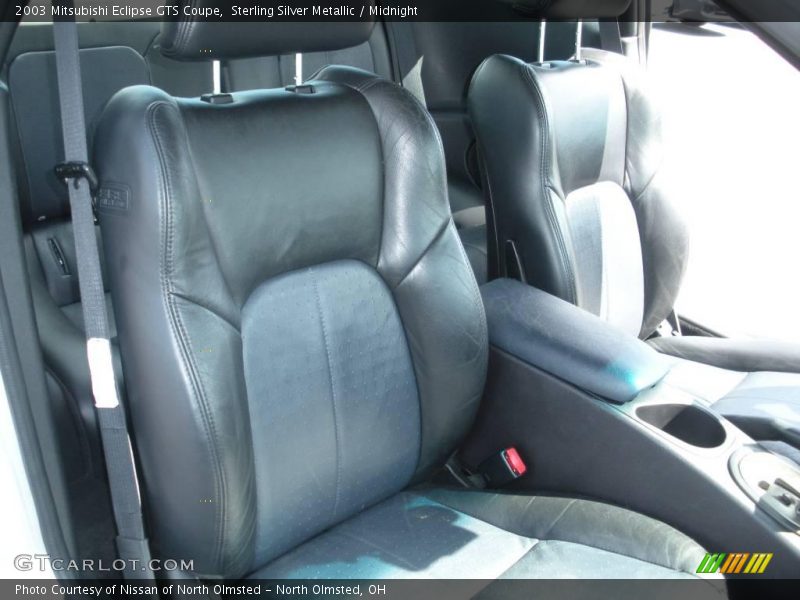 Sterling Silver Metallic / Midnight 2003 Mitsubishi Eclipse GTS Coupe