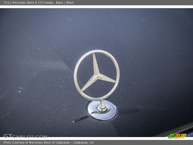 Black / Black 2012 Mercedes-Benz E 350 Sedan