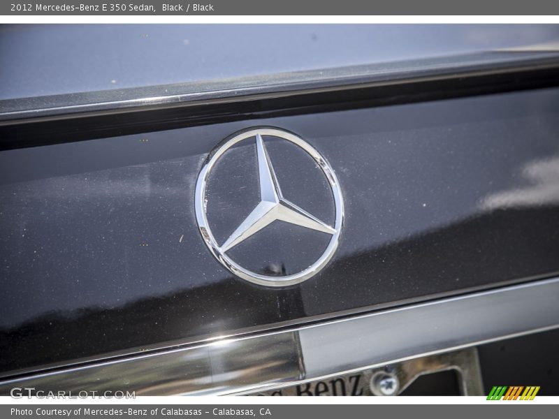 Black / Black 2012 Mercedes-Benz E 350 Sedan