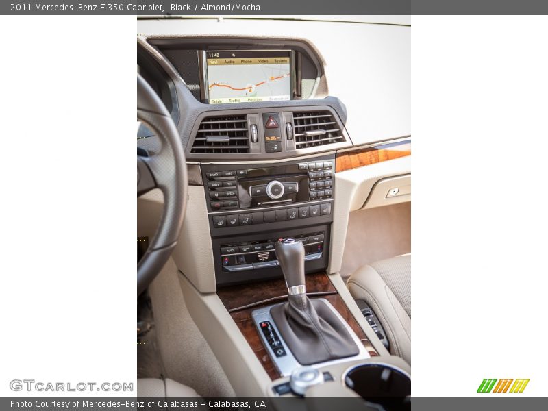 Black / Almond/Mocha 2011 Mercedes-Benz E 350 Cabriolet