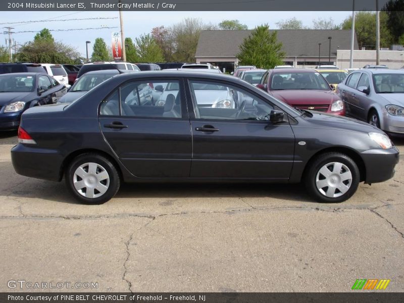 Thunder Gray Metallic / Gray 2004 Mitsubishi Lancer ES