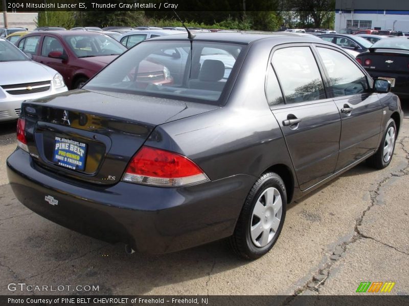 Thunder Gray Metallic / Gray 2004 Mitsubishi Lancer ES