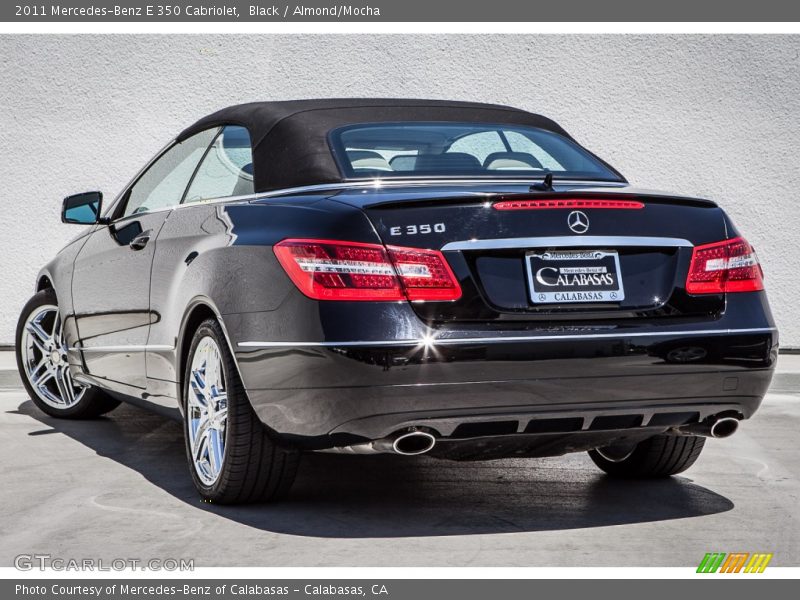 Black / Almond/Mocha 2011 Mercedes-Benz E 350 Cabriolet