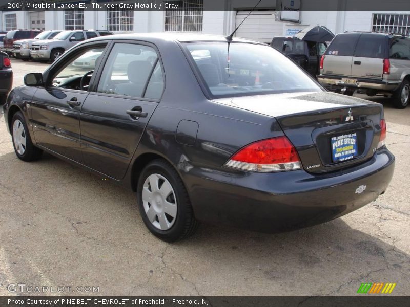 Thunder Gray Metallic / Gray 2004 Mitsubishi Lancer ES