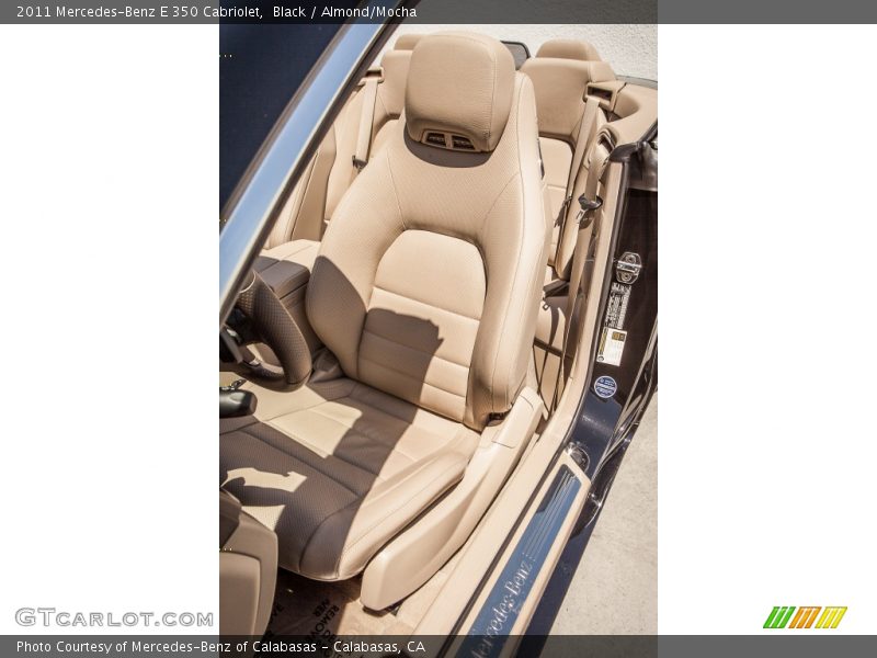 Black / Almond/Mocha 2011 Mercedes-Benz E 350 Cabriolet