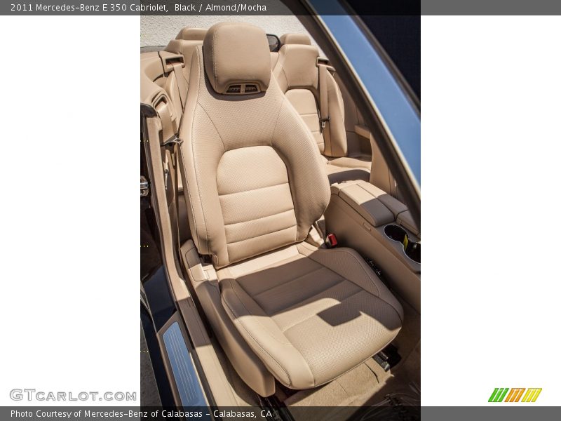 Black / Almond/Mocha 2011 Mercedes-Benz E 350 Cabriolet