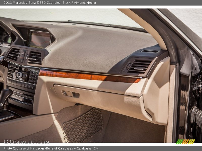 Black / Almond/Mocha 2011 Mercedes-Benz E 350 Cabriolet