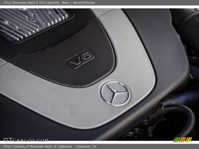 Black / Almond/Mocha 2011 Mercedes-Benz E 350 Cabriolet