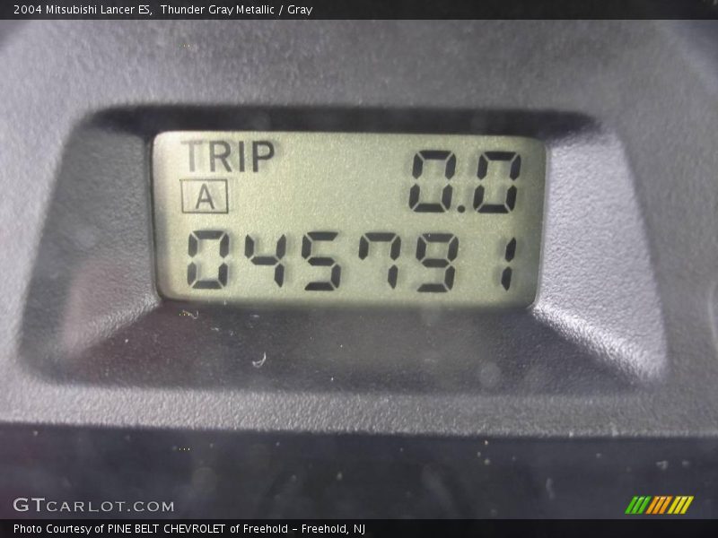 Thunder Gray Metallic / Gray 2004 Mitsubishi Lancer ES