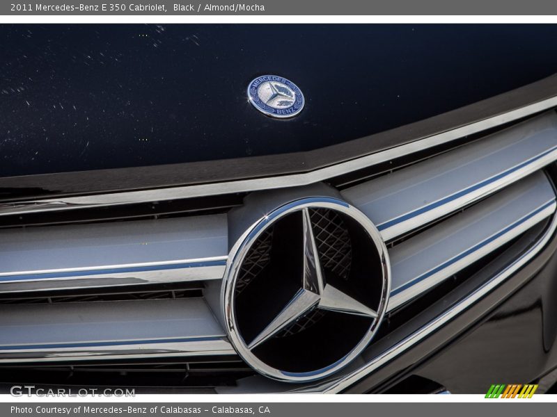 Black / Almond/Mocha 2011 Mercedes-Benz E 350 Cabriolet