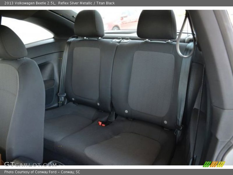 Reflex Silver Metallic / Titan Black 2013 Volkswagen Beetle 2.5L