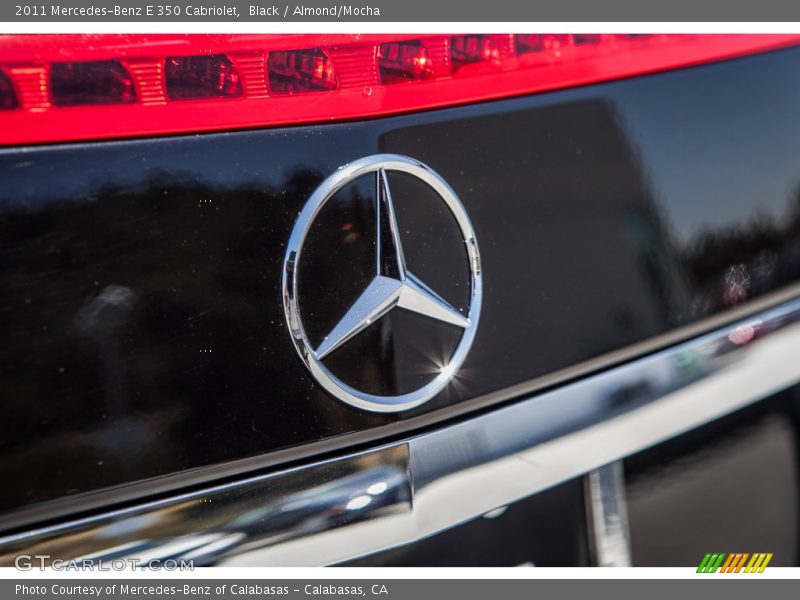 Black / Almond/Mocha 2011 Mercedes-Benz E 350 Cabriolet
