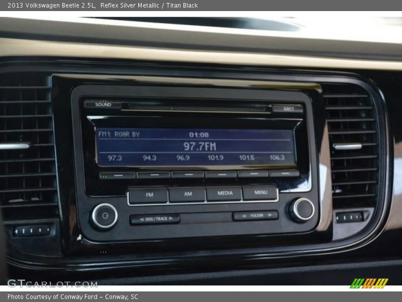 Audio System of 2013 Beetle 2.5L