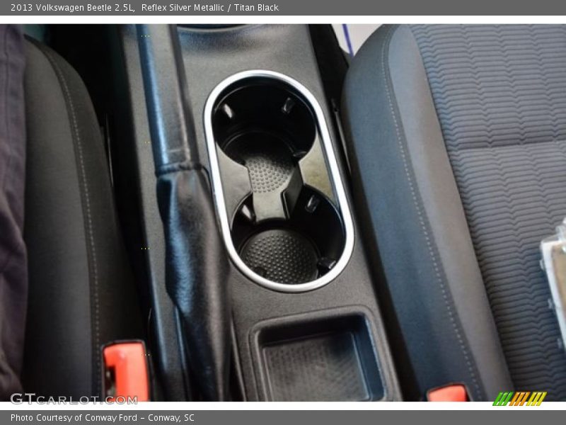 Reflex Silver Metallic / Titan Black 2013 Volkswagen Beetle 2.5L