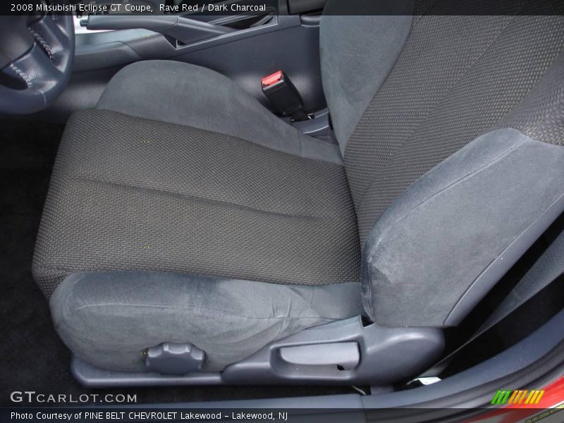 Rave Red / Dark Charcoal 2008 Mitsubishi Eclipse GT Coupe
