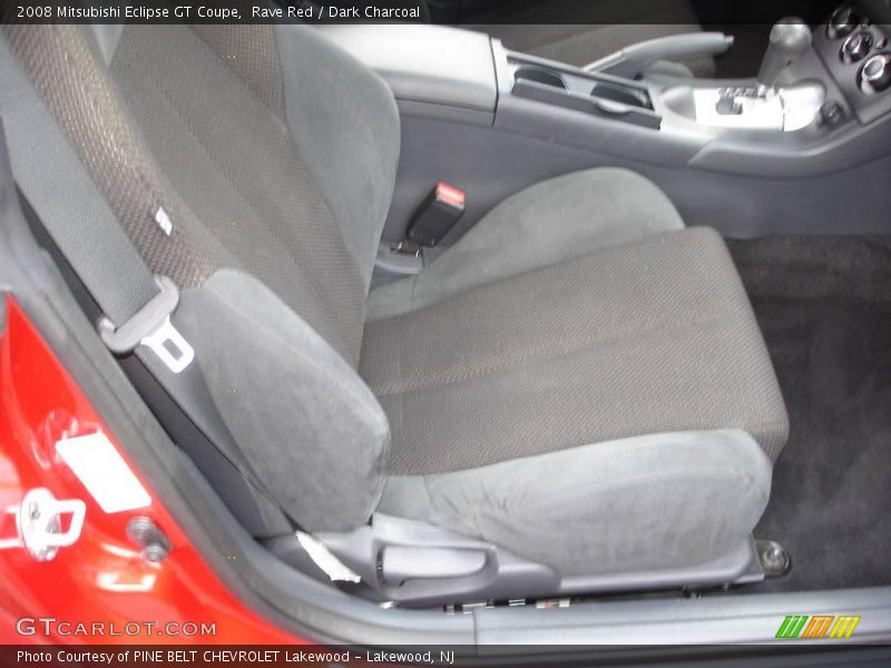 Rave Red / Dark Charcoal 2008 Mitsubishi Eclipse GT Coupe