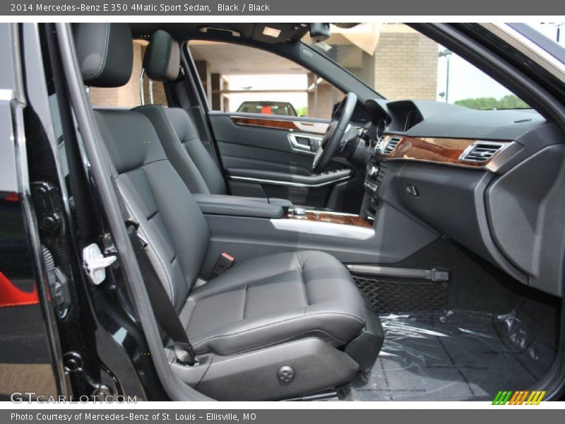 Black / Black 2014 Mercedes-Benz E 350 4Matic Sport Sedan