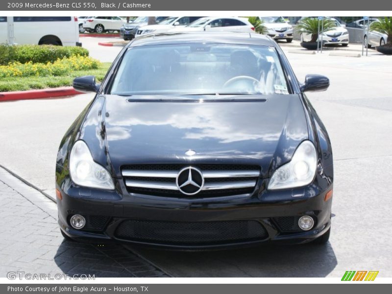 Black / Cashmere 2009 Mercedes-Benz CLS 550