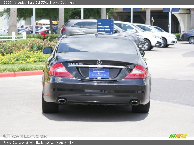 Black / Cashmere 2009 Mercedes-Benz CLS 550