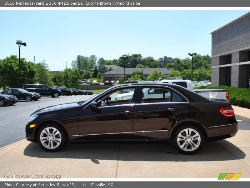 Cuprite Brown / Almond Beige 2010 Mercedes-Benz E 350 4Matic Sedan
