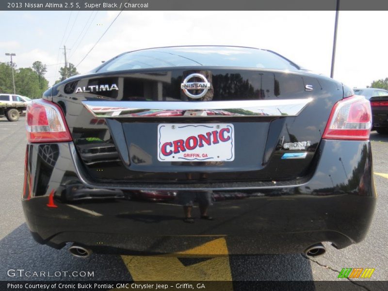 Super Black / Charcoal 2013 Nissan Altima 2.5 S